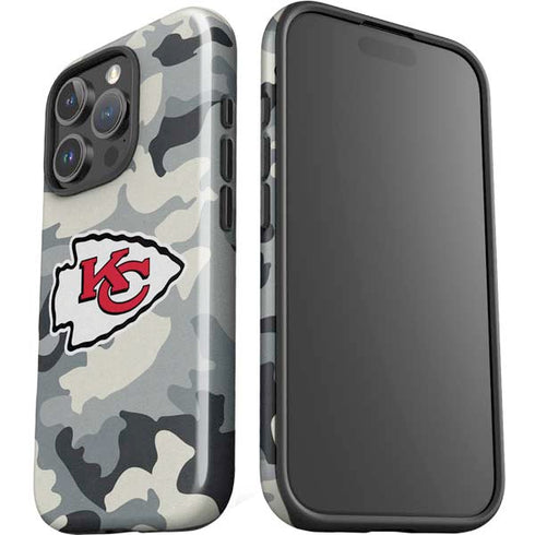 NFL Kansas City Chiefs Camo iPhone 16 Pro Max Impact Case